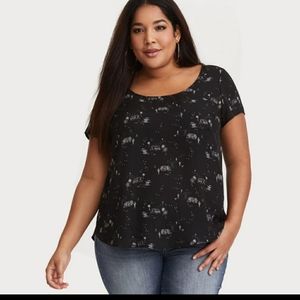Abbey camper print Size 3 Torrid Blouse